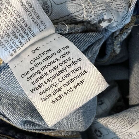 Upcycled Jeans Womens 4 Tapestry Boho Festival High Rise Art To Wear Retro - Picture 9 of 13